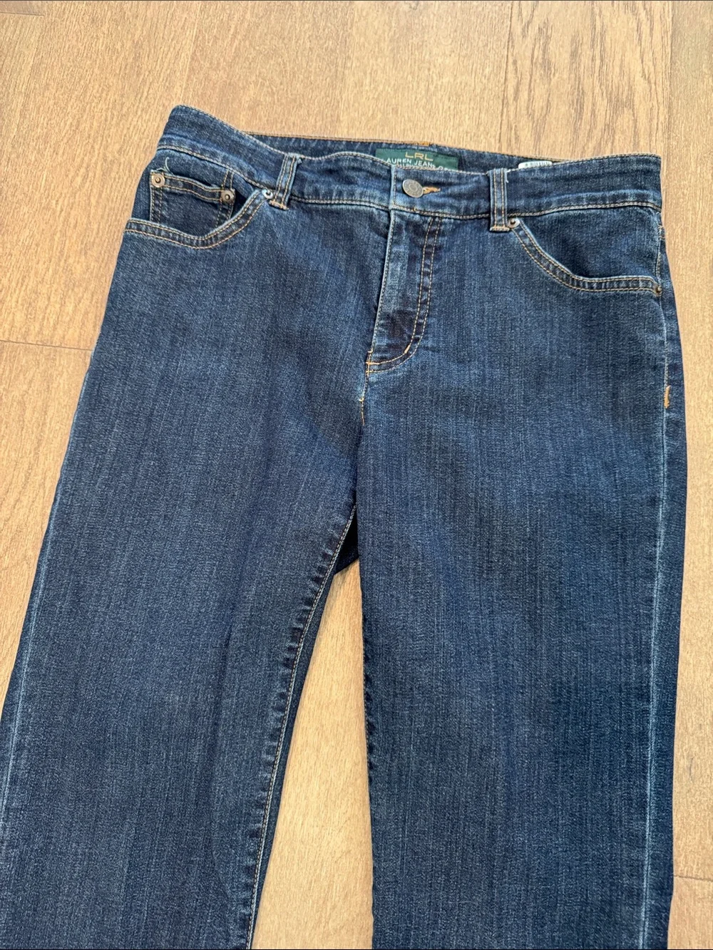 Lauren Ralph Lauren‎ Jeans Co. Straight Leg Dark Wash 5 Pocket Women’s 4 Cotton